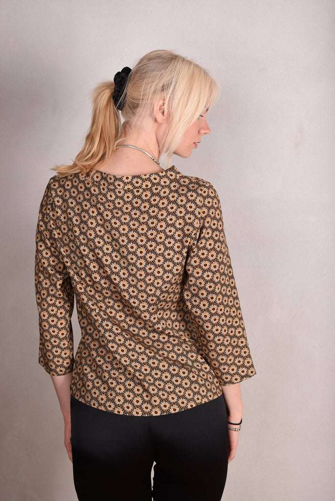 Audrey. Silk stretch top, classic style. (Ogard) - Tone Barker Silk