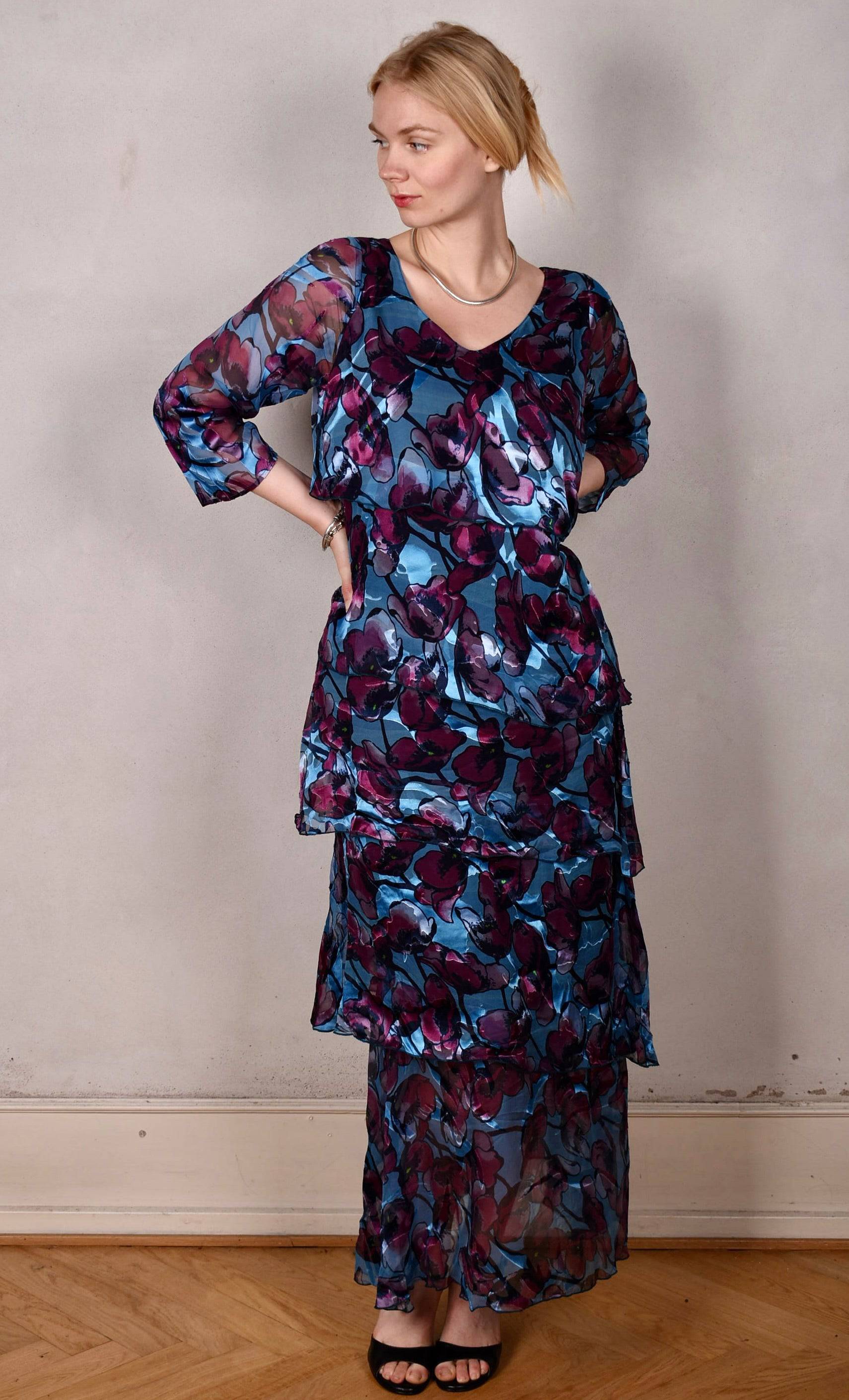 tone barker silk dress Maudacity. The classic dress in stretch silk satin (Sea-Mar) Tone Barker Silk