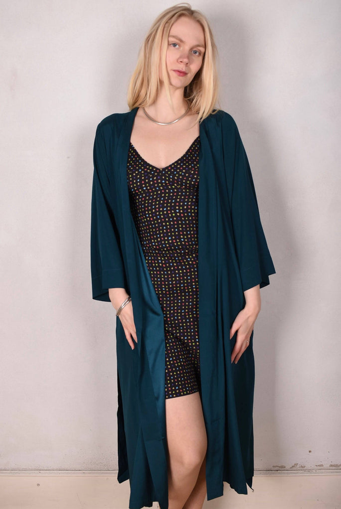 Sadie, our classic slip dress in a slim, de-luxe version "Blears" - Tone Barker Silk