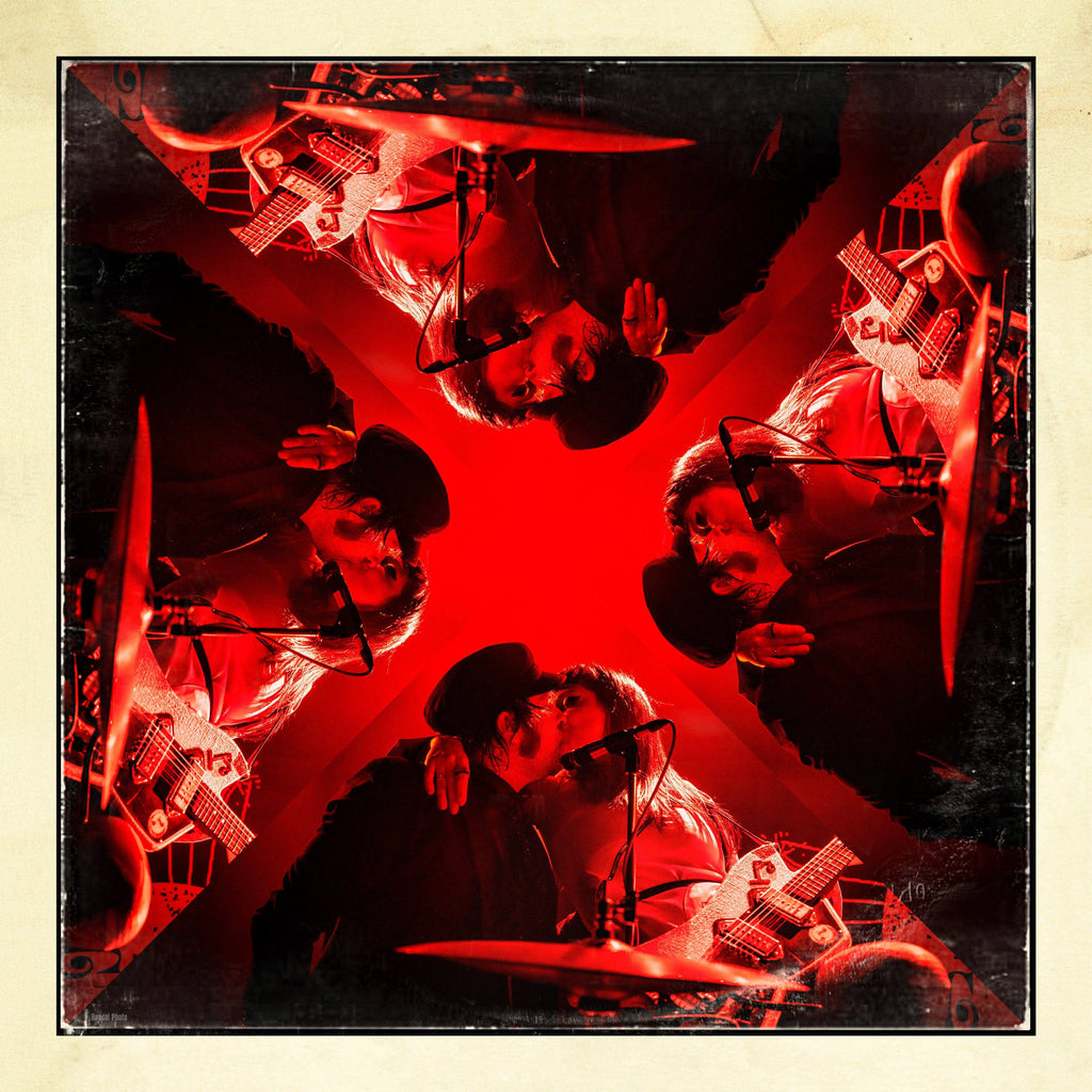 Artist Scarf in 100% Silk  70X70 cm. "The Courettes" by Jens Raadal - Tone Barker Silk