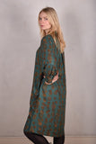 Comfey. Tunic dress  in Noil Silk/Rayon mix. Print 