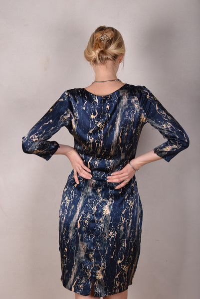 Maudacity. The classic dress in stretch silk satin (Blumarble)