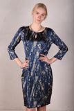 Maudacity. The classic dress in stretch silk satin (Blumarble)