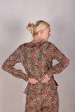 Palma - Silk/Viscose shirt with frill,  