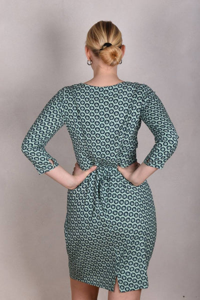 Maudacity. The classic dress in stretch silk satin (Ligard)