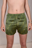 Boxer-Man Stretch silk shorts. print: 