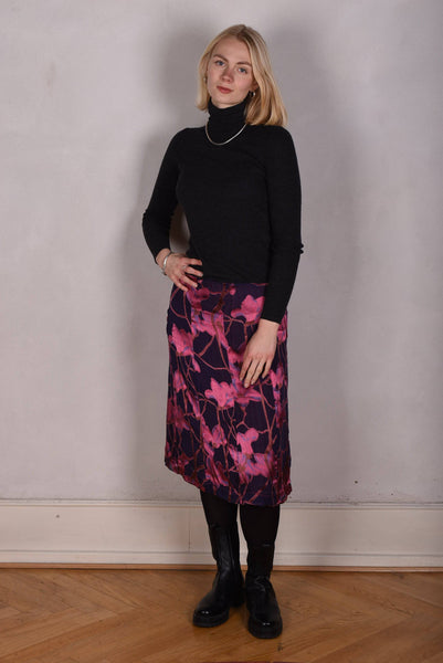 Monadou, Silk skirt in two layers, reversible ("Renim/Ripe")