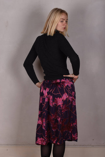 Monadou, Silk skirt in two layers, reversible ("Renim/Ripe")