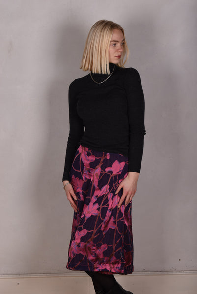 Monadou, Silk skirt in two layers, reversible ("Renim/Ripe")