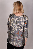 Tesstop, Reversible silk blouse in 2 layers of silk. 