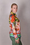 Tamie-Habotai. Classic shirt in  100% silk 