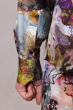 Man-Shirt. Shirt in Stretch Silk (95%silk/5%elastan) Print 