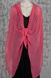 Silk Georgette shawl, large 