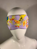 Sleeping mask in pure silk. Print 